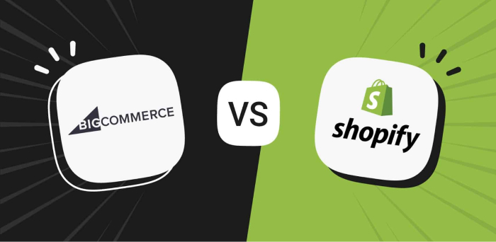 Shopify vs BigCommerce